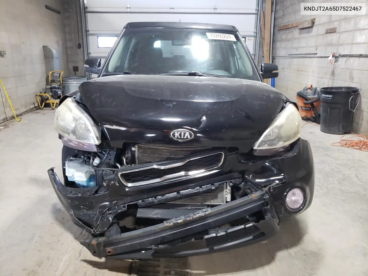 2013 Kia Soul + VIN: KNDJT2A65D7522467 Lot: 70260224