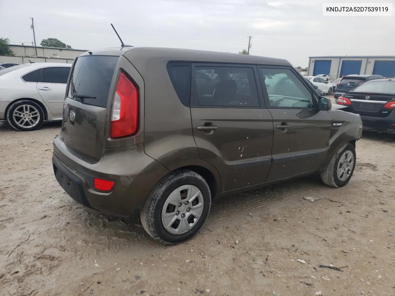 2013 Kia Soul VIN: KNDJT2A52D7539119 Lot: 70268924