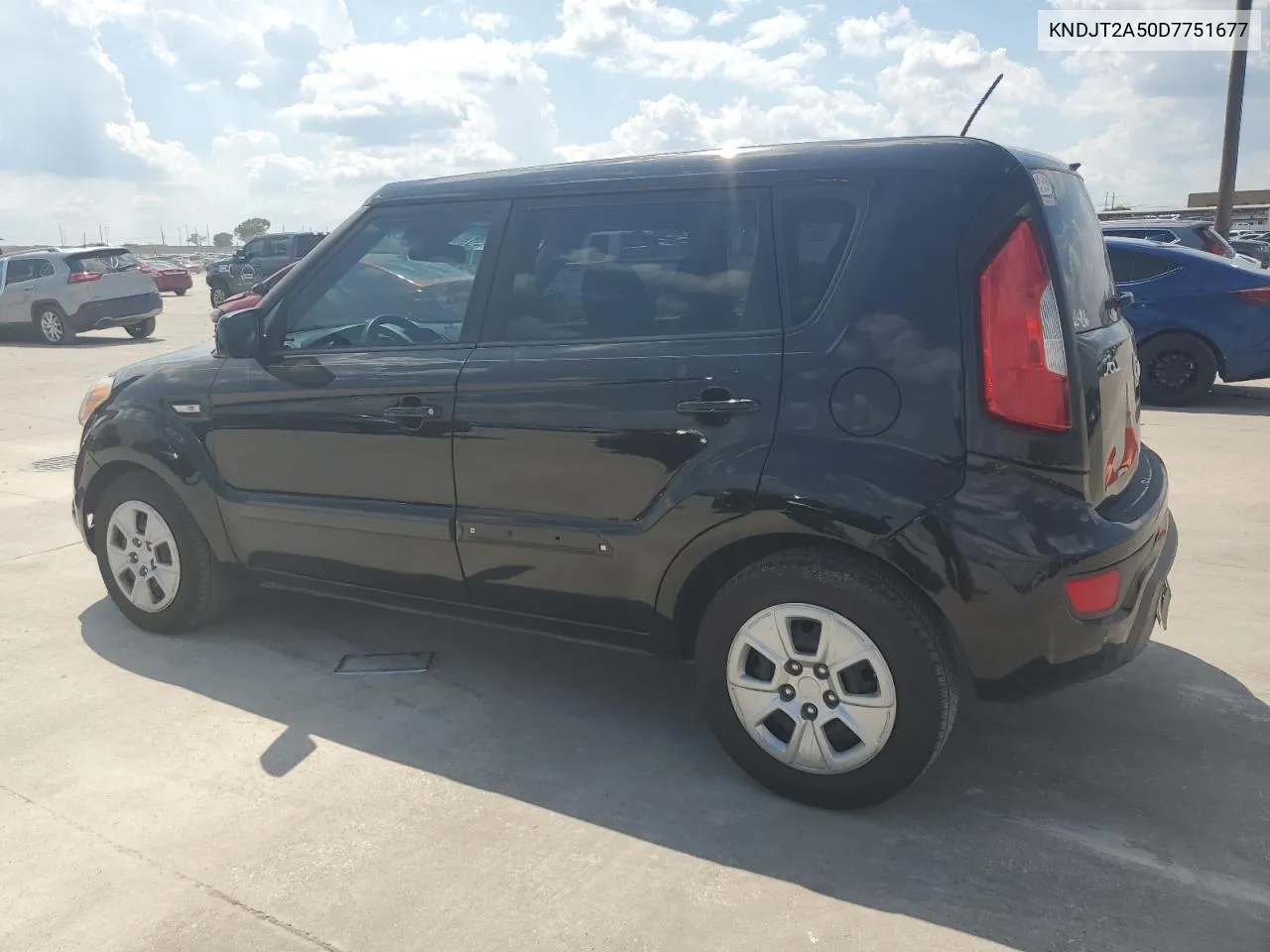 2013 Kia Soul VIN: KNDJT2A50D7751677 Lot: 70647974