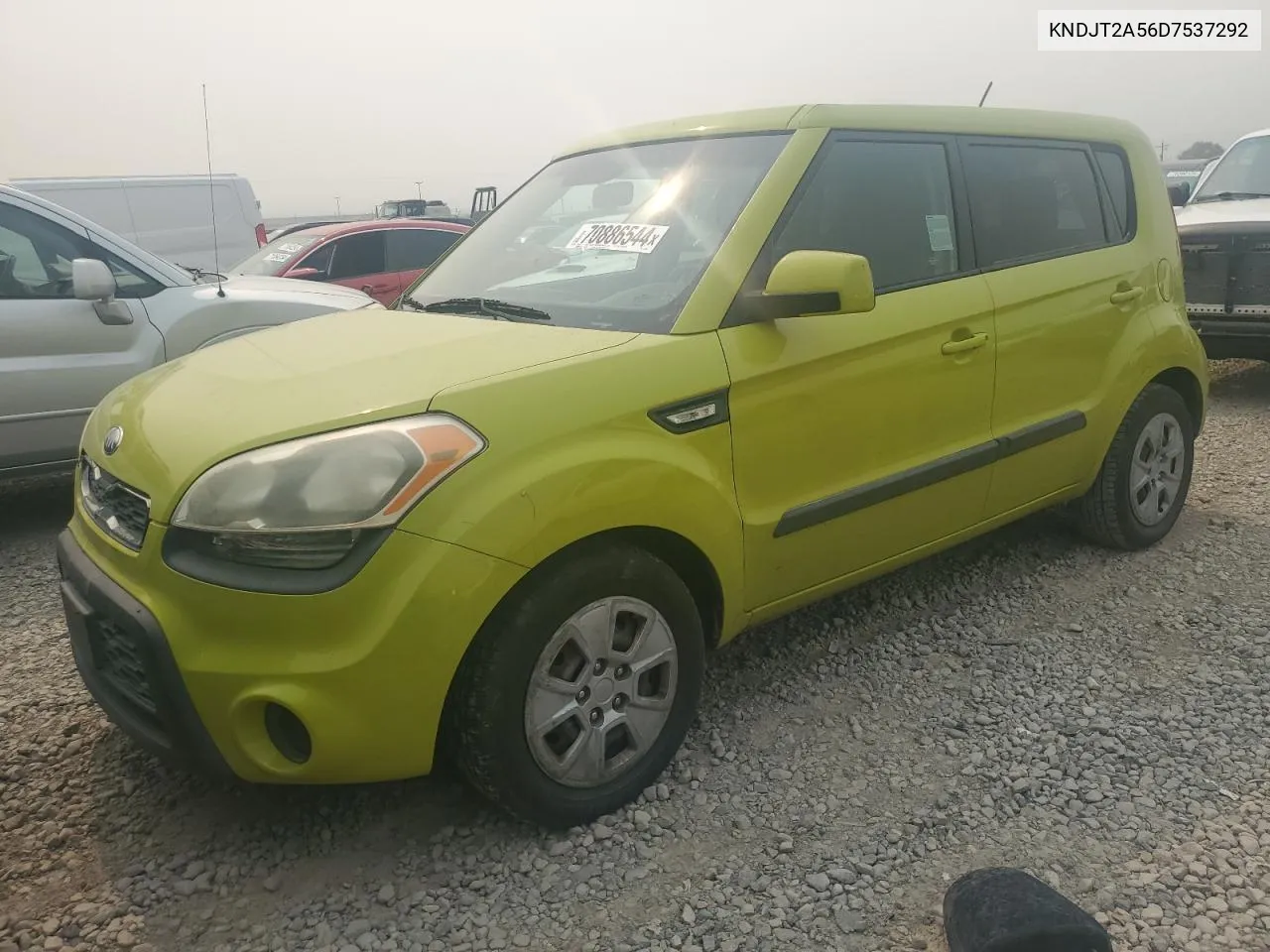 2013 Kia Soul VIN: KNDJT2A56D7537292 Lot: 70886544