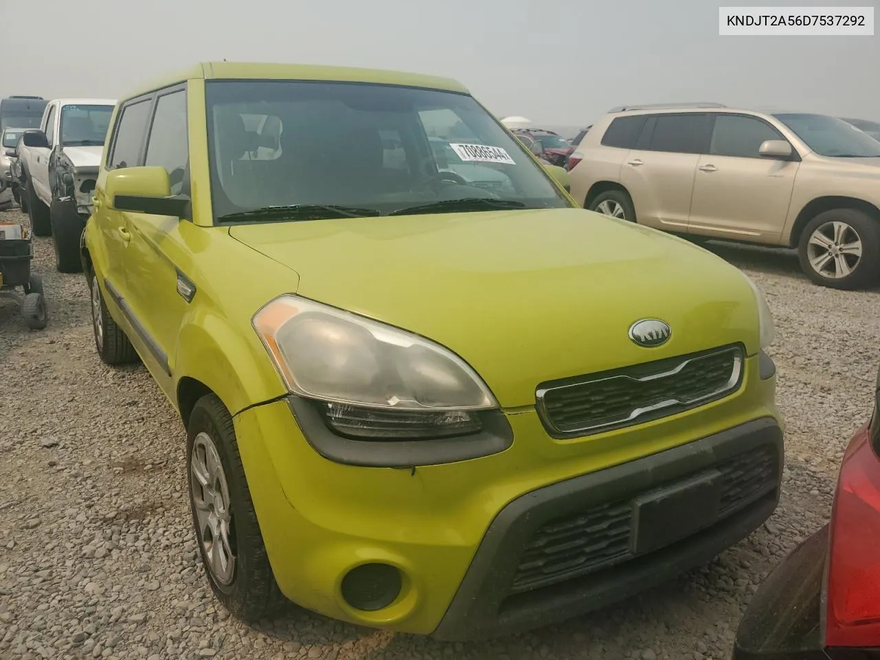 2013 Kia Soul VIN: KNDJT2A56D7537292 Lot: 70886544