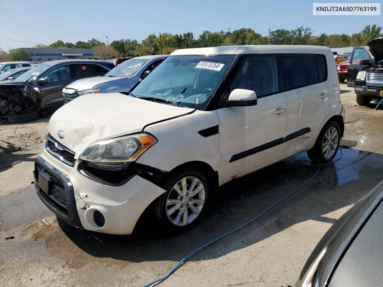 2013 Kia Soul + VIN: KNDJT2A65D7763199 Lot: 70975754