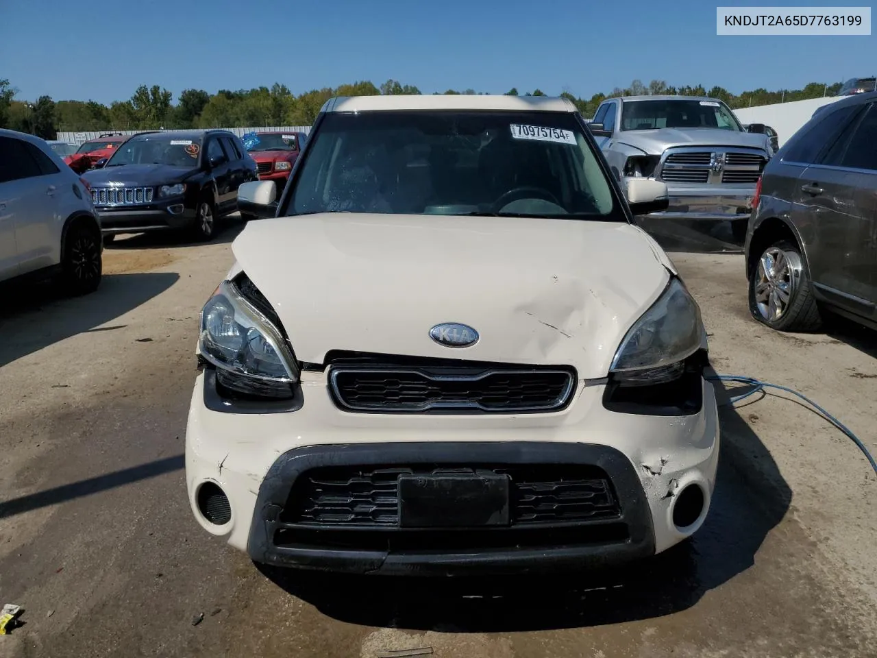 2013 Kia Soul + VIN: KNDJT2A65D7763199 Lot: 70975754