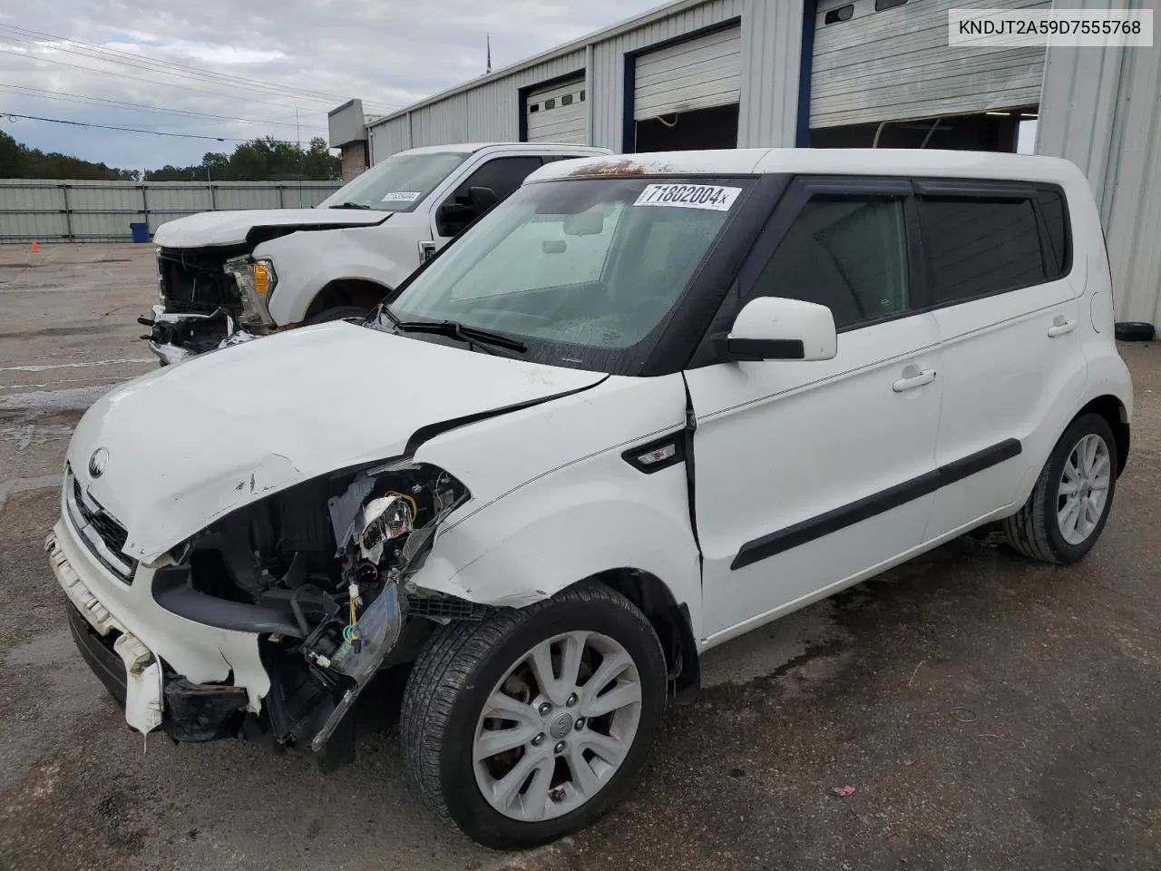 2013 Kia Soul VIN: KNDJT2A59D7555768 Lot: 71802004