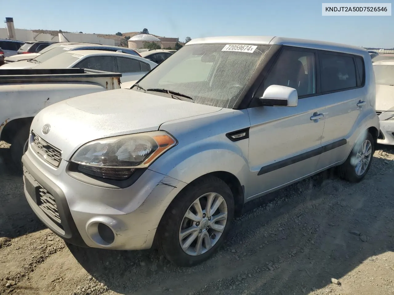 2013 Kia Soul VIN: KNDJT2A50D7526546 Lot: 72059674