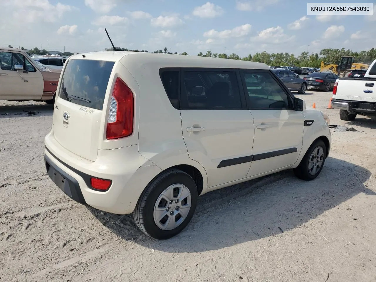 2013 Kia Soul VIN: KNDJT2A56D7543030 Lot: 72089374