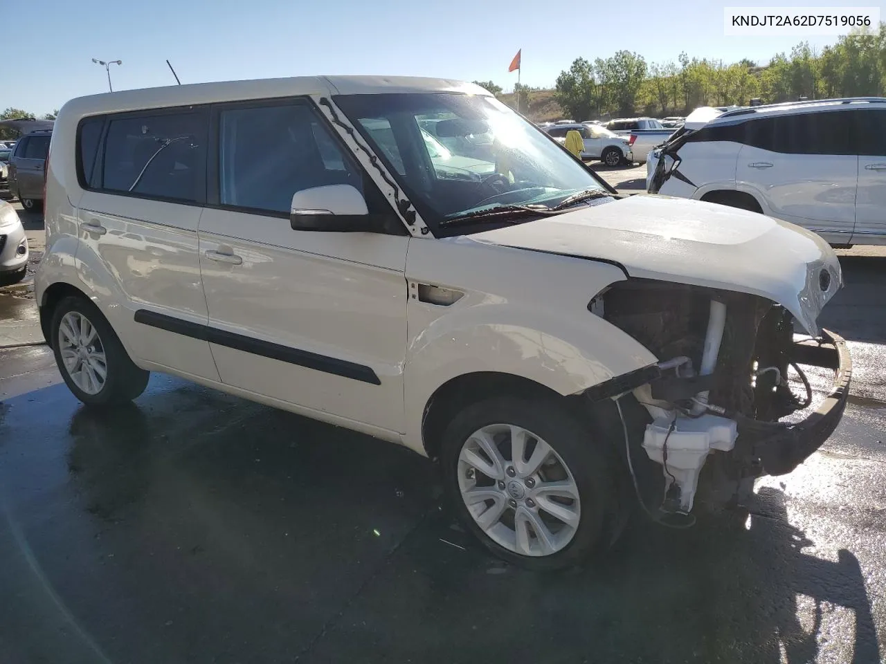 2013 Kia Soul + VIN: KNDJT2A62D7519056 Lot: 72169664