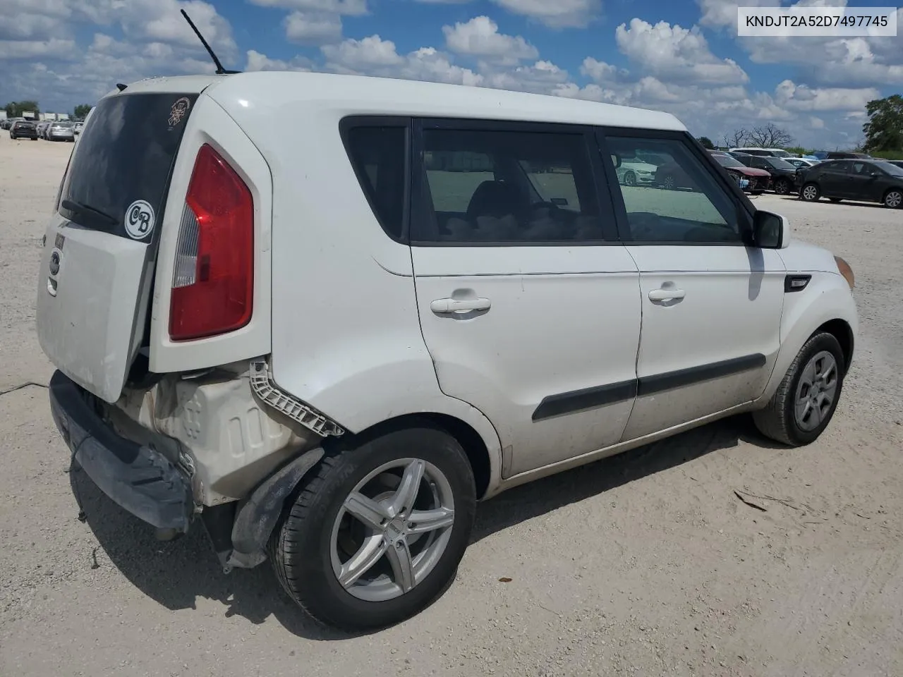 2013 Kia Soul VIN: KNDJT2A52D7497745 Lot: 72375524