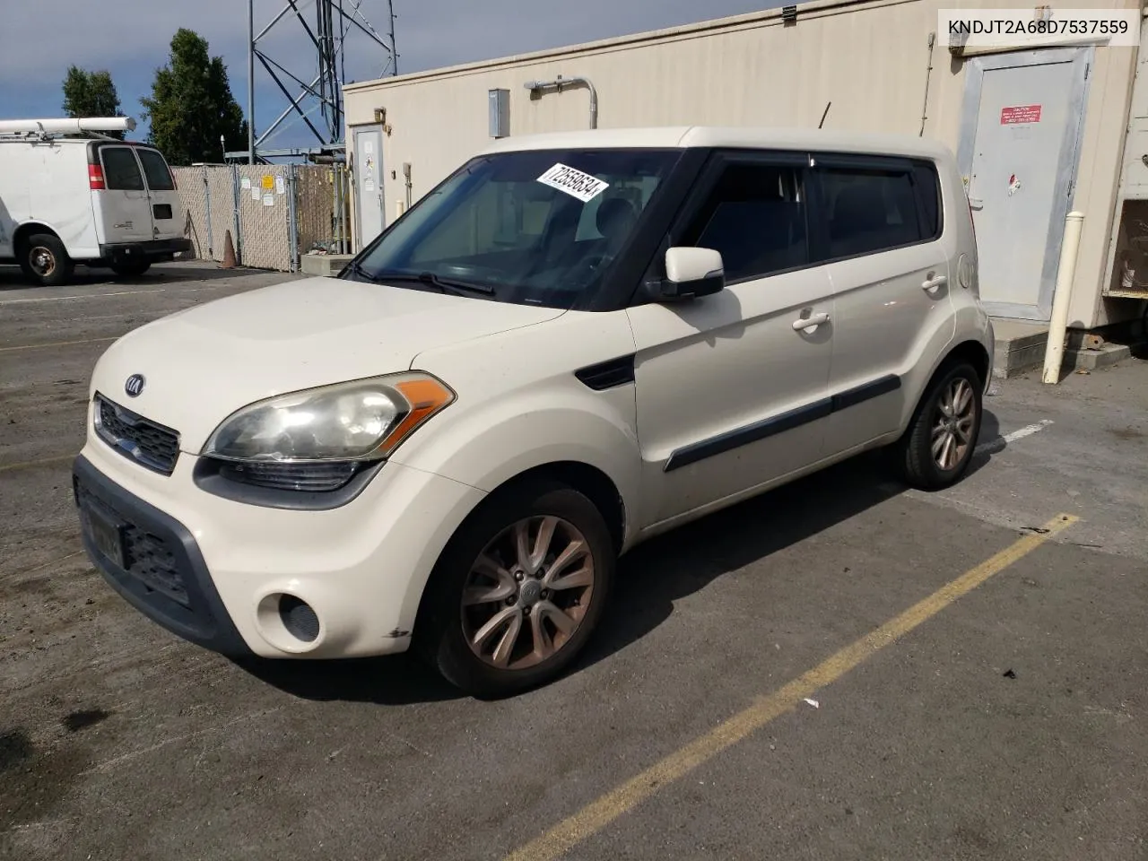 2013 Kia Soul + VIN: KNDJT2A68D7537559 Lot: 72559634