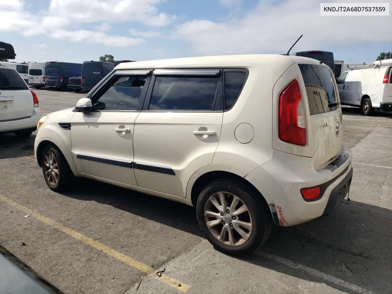 2013 Kia Soul + VIN: KNDJT2A68D7537559 Lot: 72559634