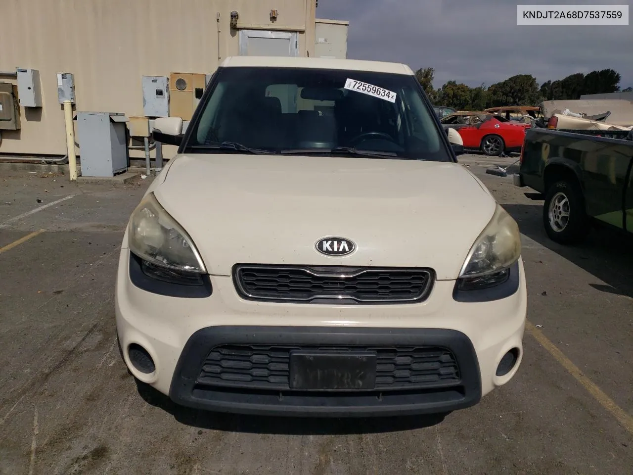 2013 Kia Soul + VIN: KNDJT2A68D7537559 Lot: 72559634