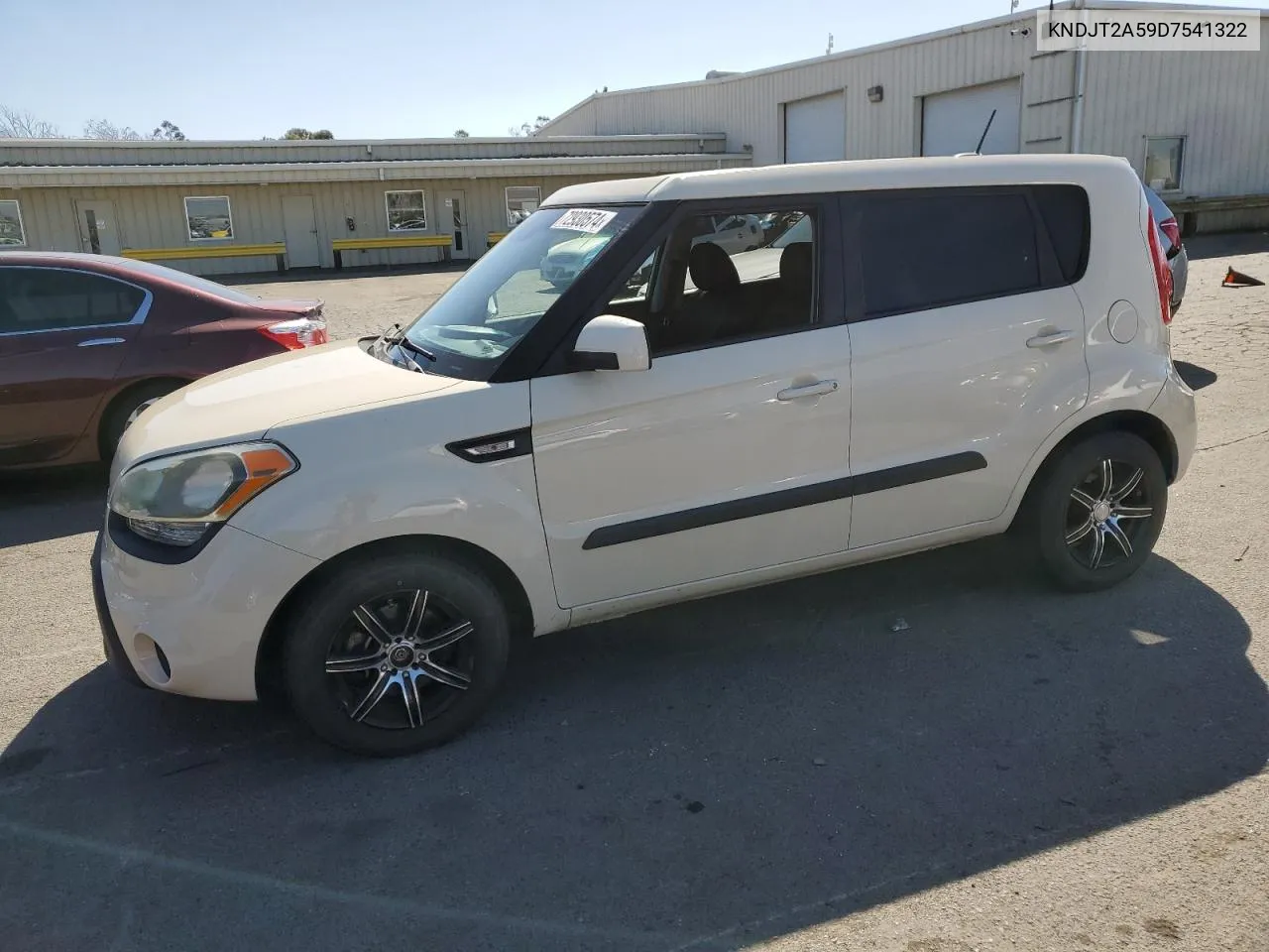 2013 Kia Soul VIN: KNDJT2A59D7541322 Lot: 72930574