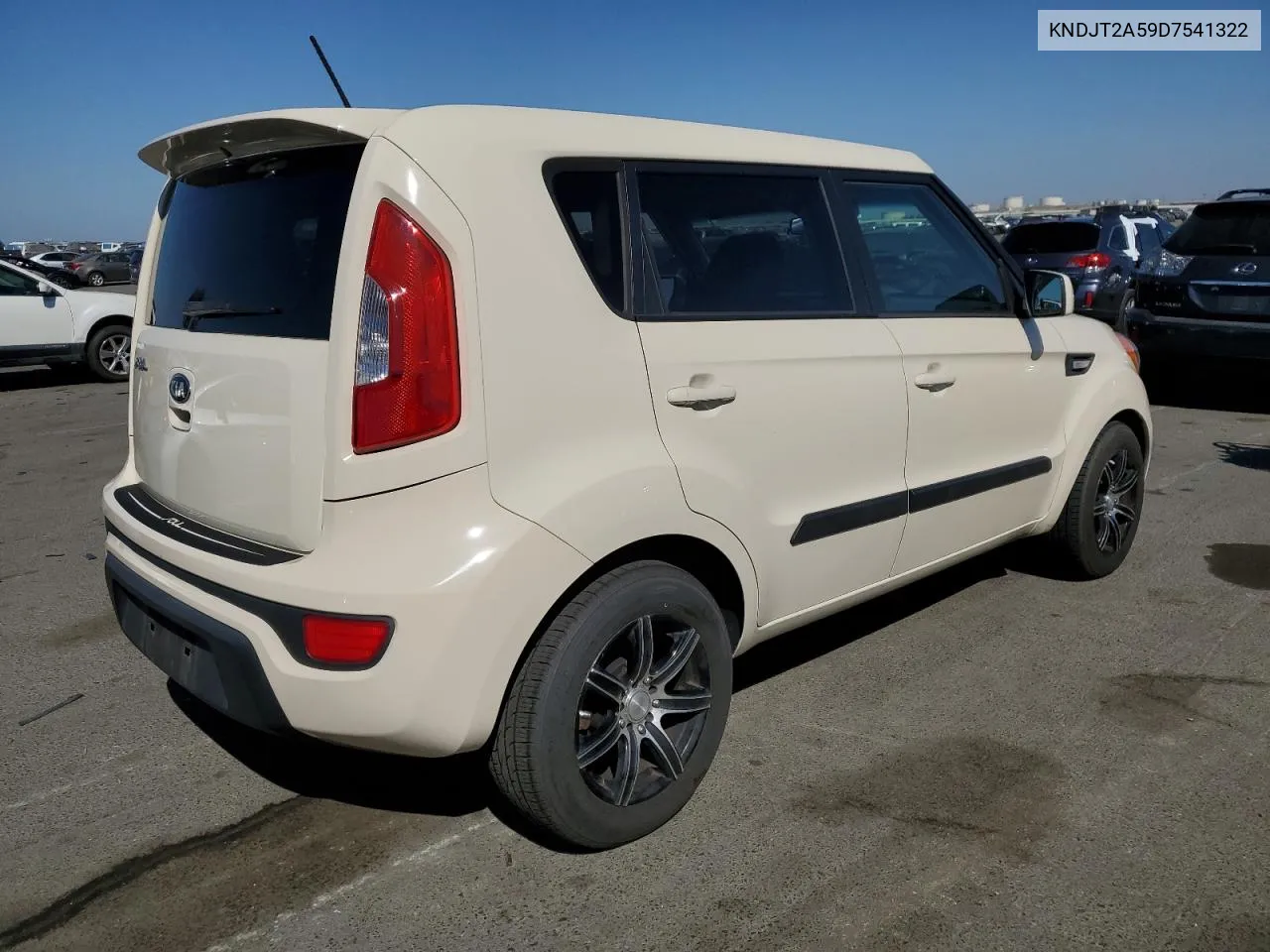 2013 Kia Soul VIN: KNDJT2A59D7541322 Lot: 72930574