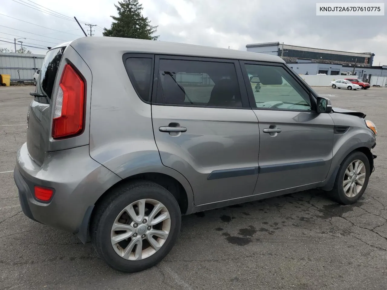 2013 Kia Soul + VIN: KNDJT2A67D7610775 Lot: 72952534