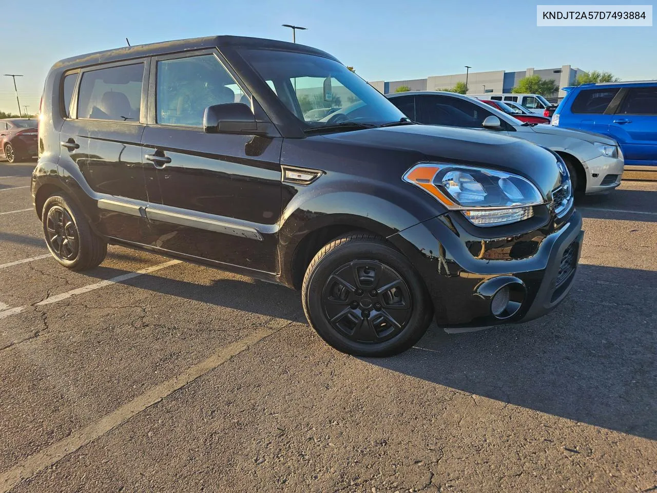 2013 Kia Soul VIN: KNDJT2A57D7493884 Lot: 73259594