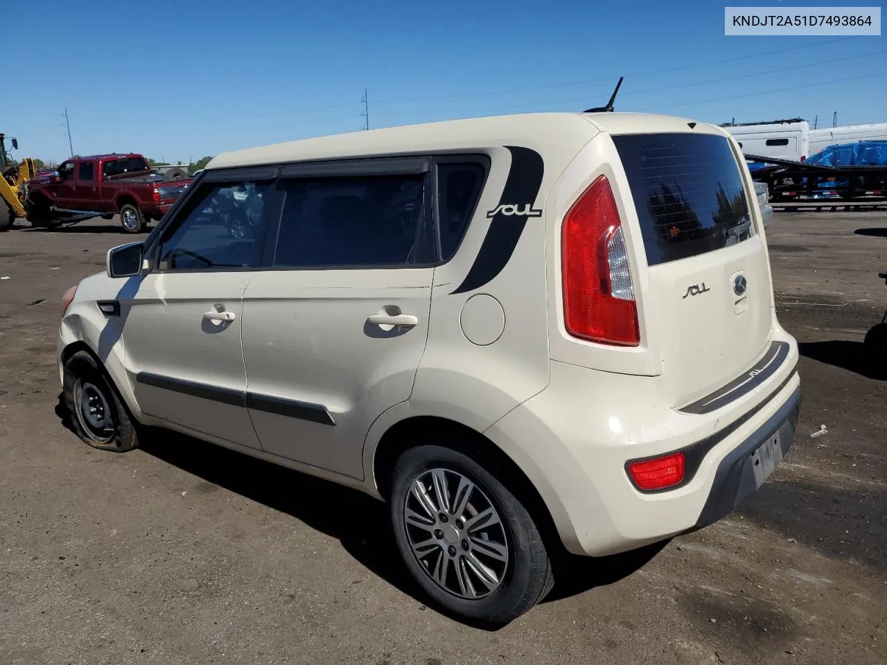 2013 Kia Soul VIN: KNDJT2A51D7493864 Lot: 73299624