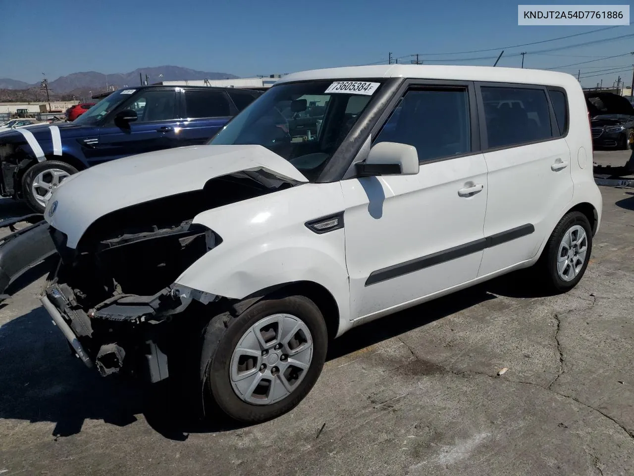 2013 Kia Soul VIN: KNDJT2A54D7761886 Lot: 73605384