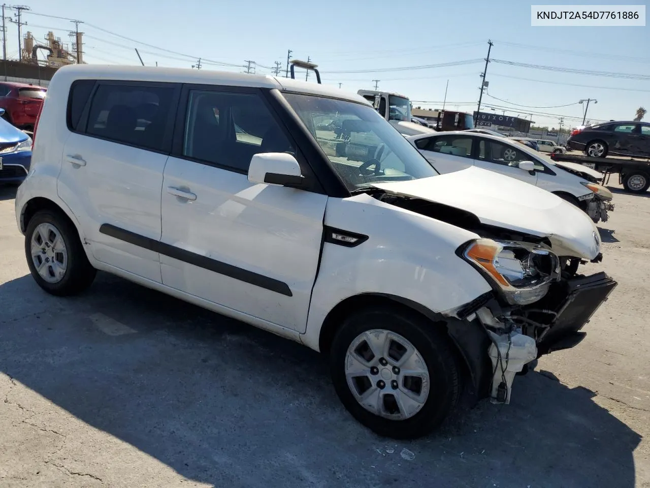 2013 Kia Soul VIN: KNDJT2A54D7761886 Lot: 73605384