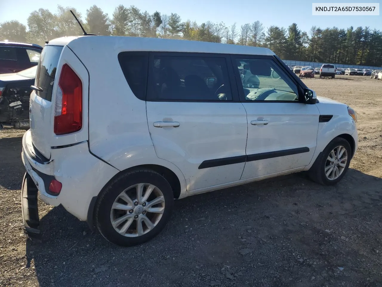 2013 Kia Soul + VIN: KNDJT2A65D7530567 Lot: 75166414