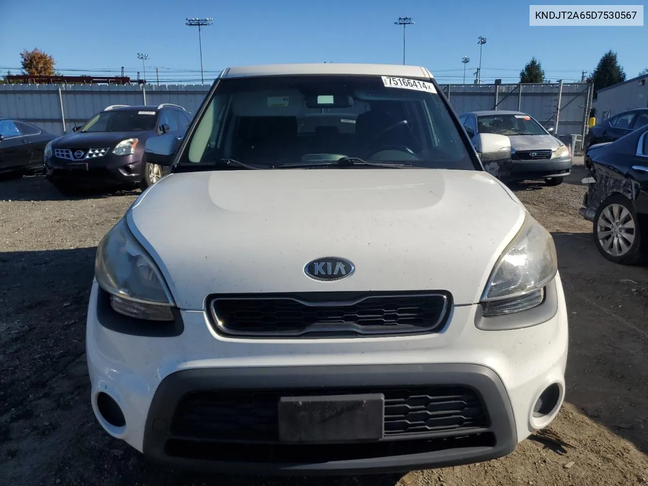 2013 Kia Soul + VIN: KNDJT2A65D7530567 Lot: 75166414