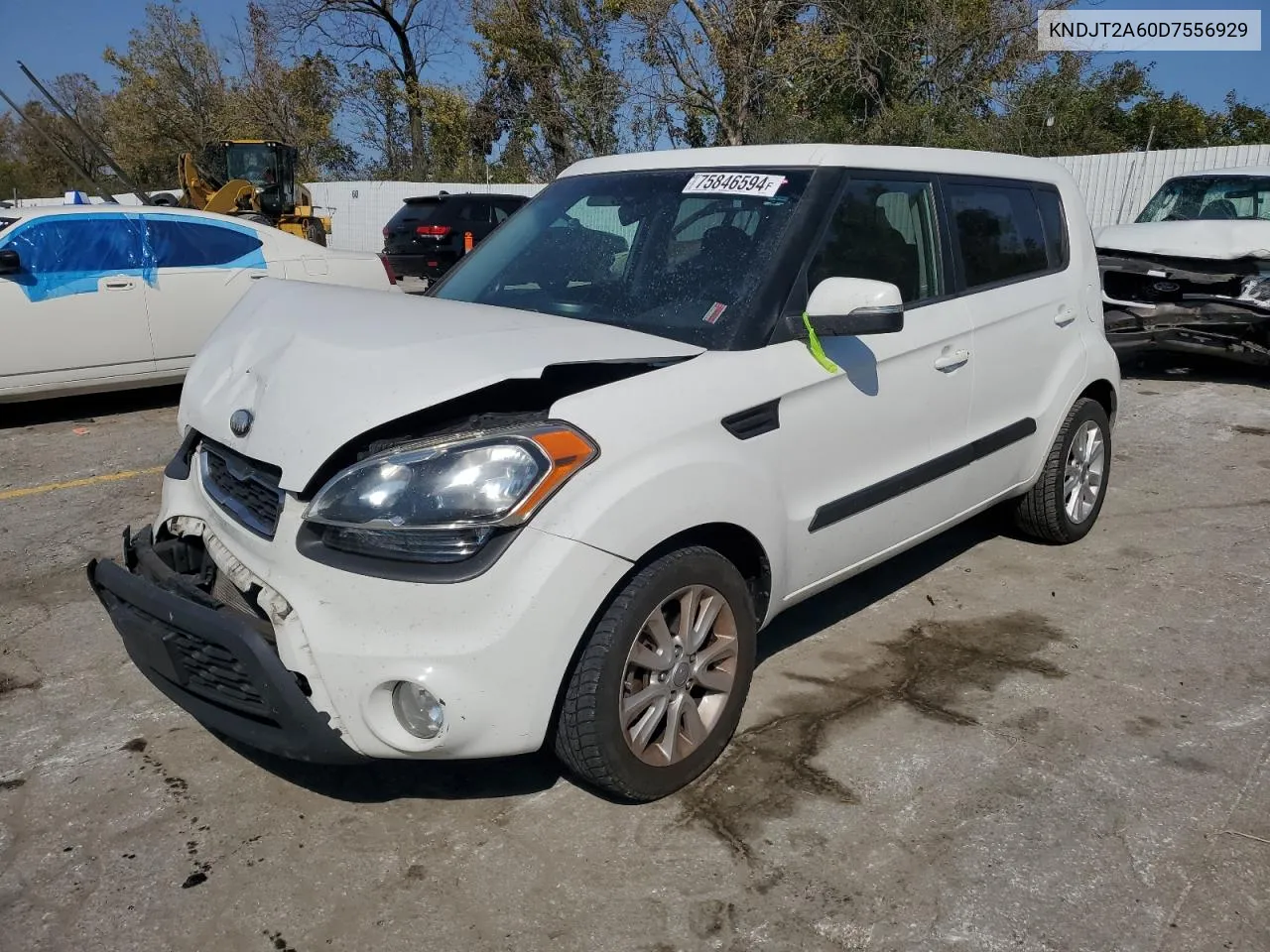 2013 Kia Soul + VIN: KNDJT2A60D7556929 Lot: 75846594