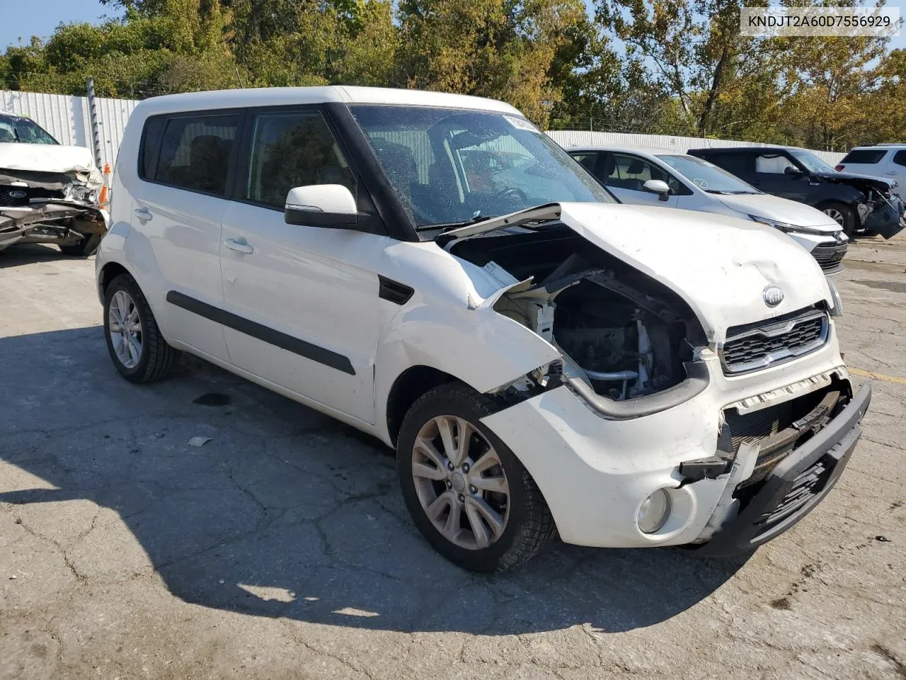 2013 Kia Soul + VIN: KNDJT2A60D7556929 Lot: 75846594