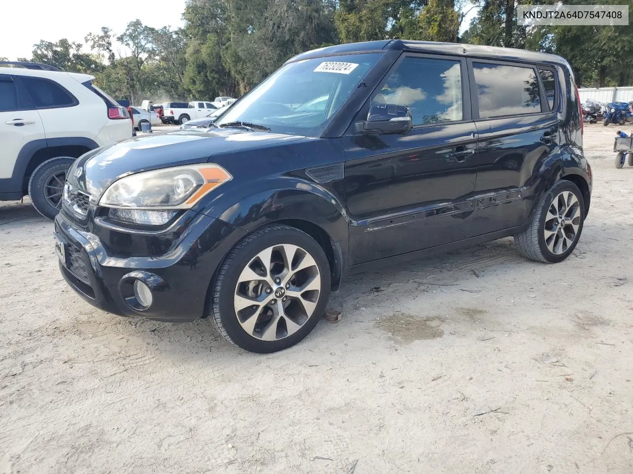 2013 Kia Soul + VIN: KNDJT2A64D7547408 Lot: 76232024