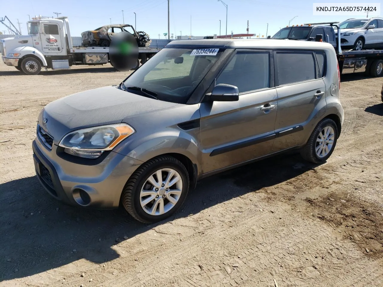 KNDJT2A65D7574424 2013 Kia Soul +