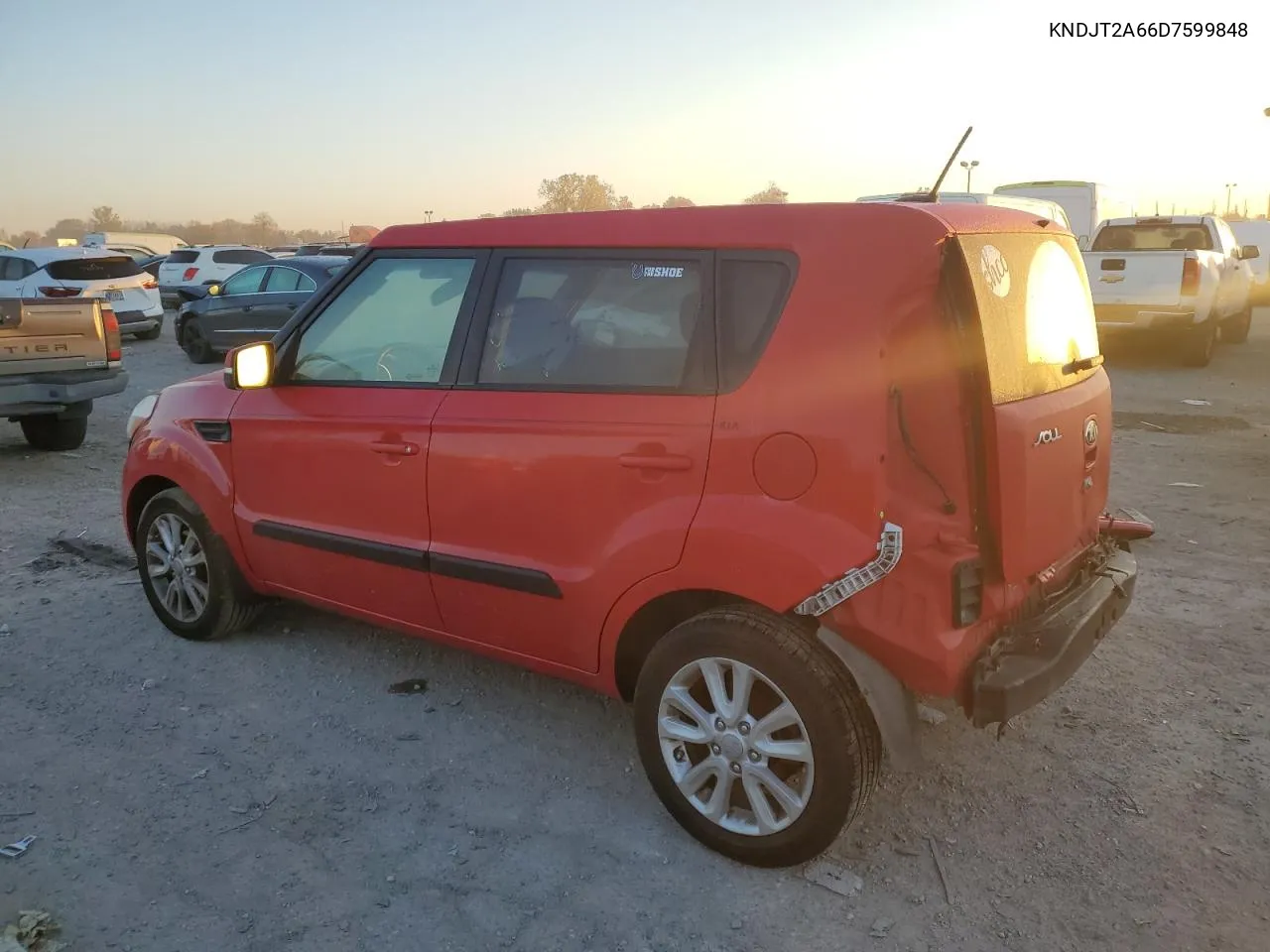 2013 Kia Soul + VIN: KNDJT2A66D7599848 Lot: 76727944