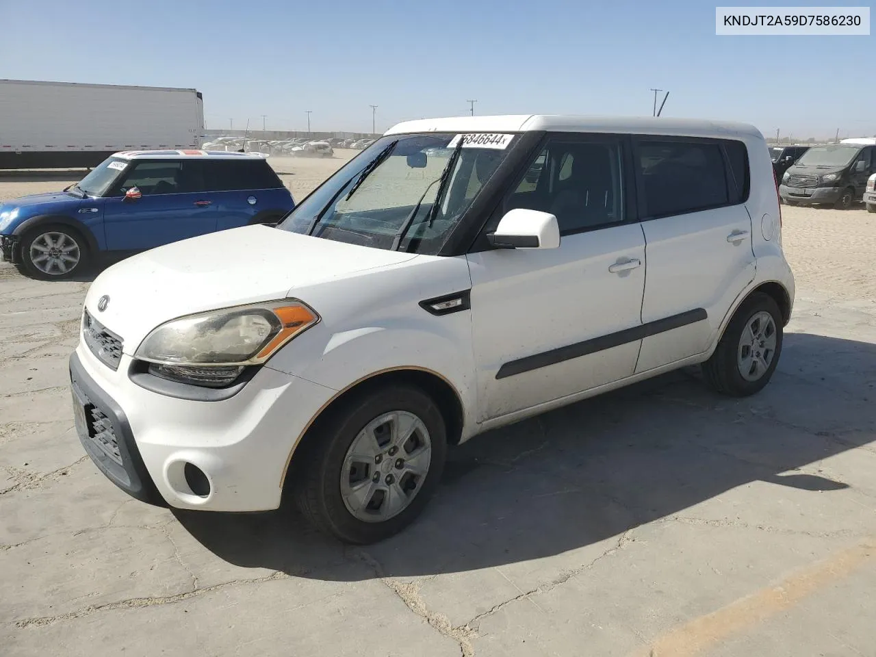 2013 Kia Soul VIN: KNDJT2A59D7586230 Lot: 76846644