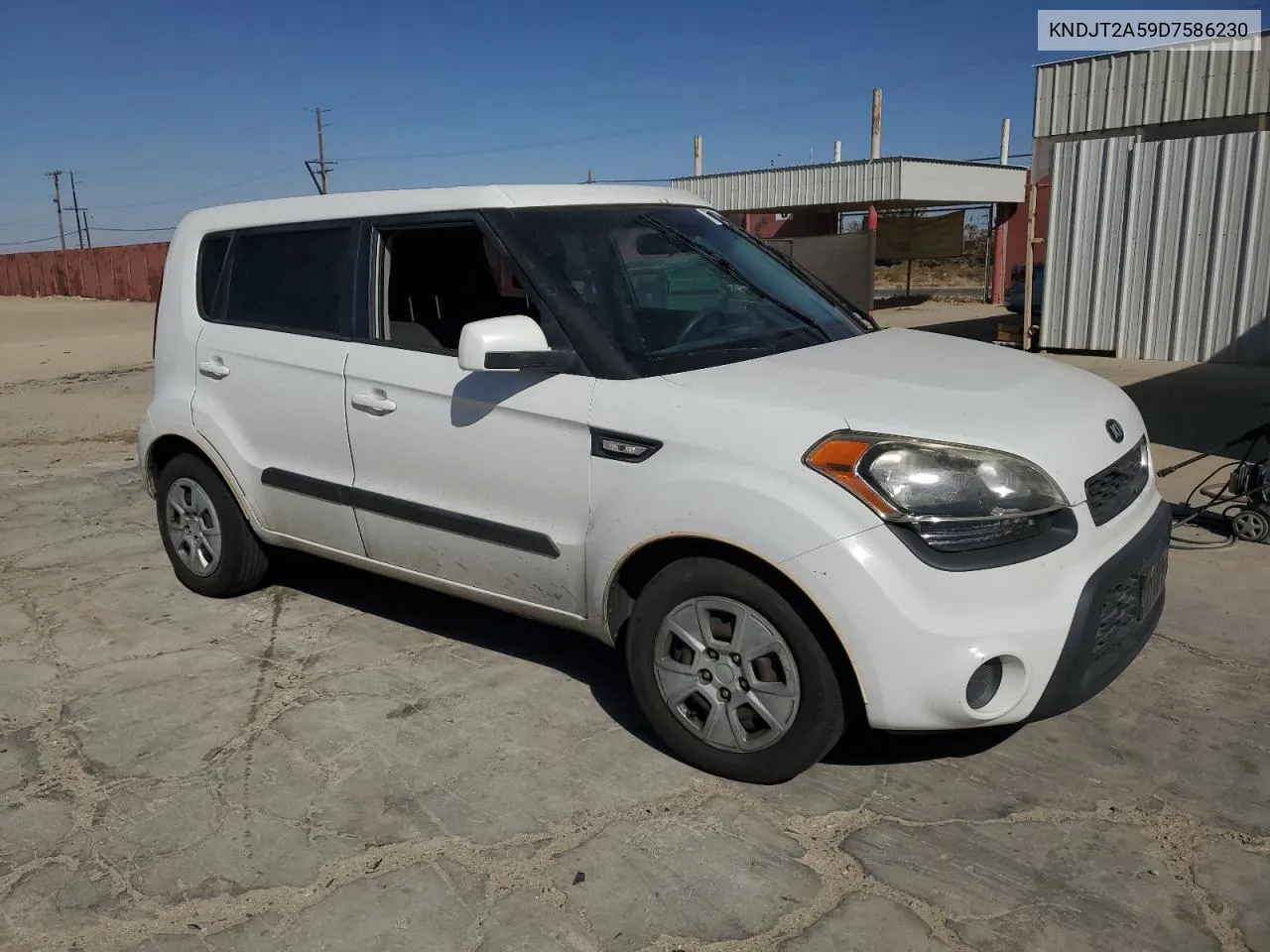 2013 Kia Soul VIN: KNDJT2A59D7586230 Lot: 76846644