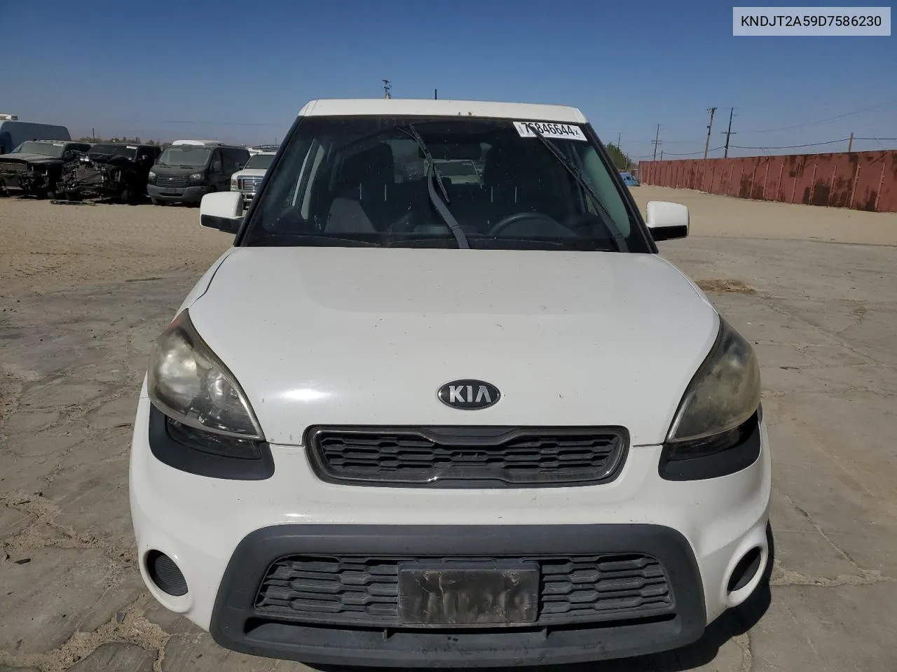 2013 Kia Soul VIN: KNDJT2A59D7586230 Lot: 76846644