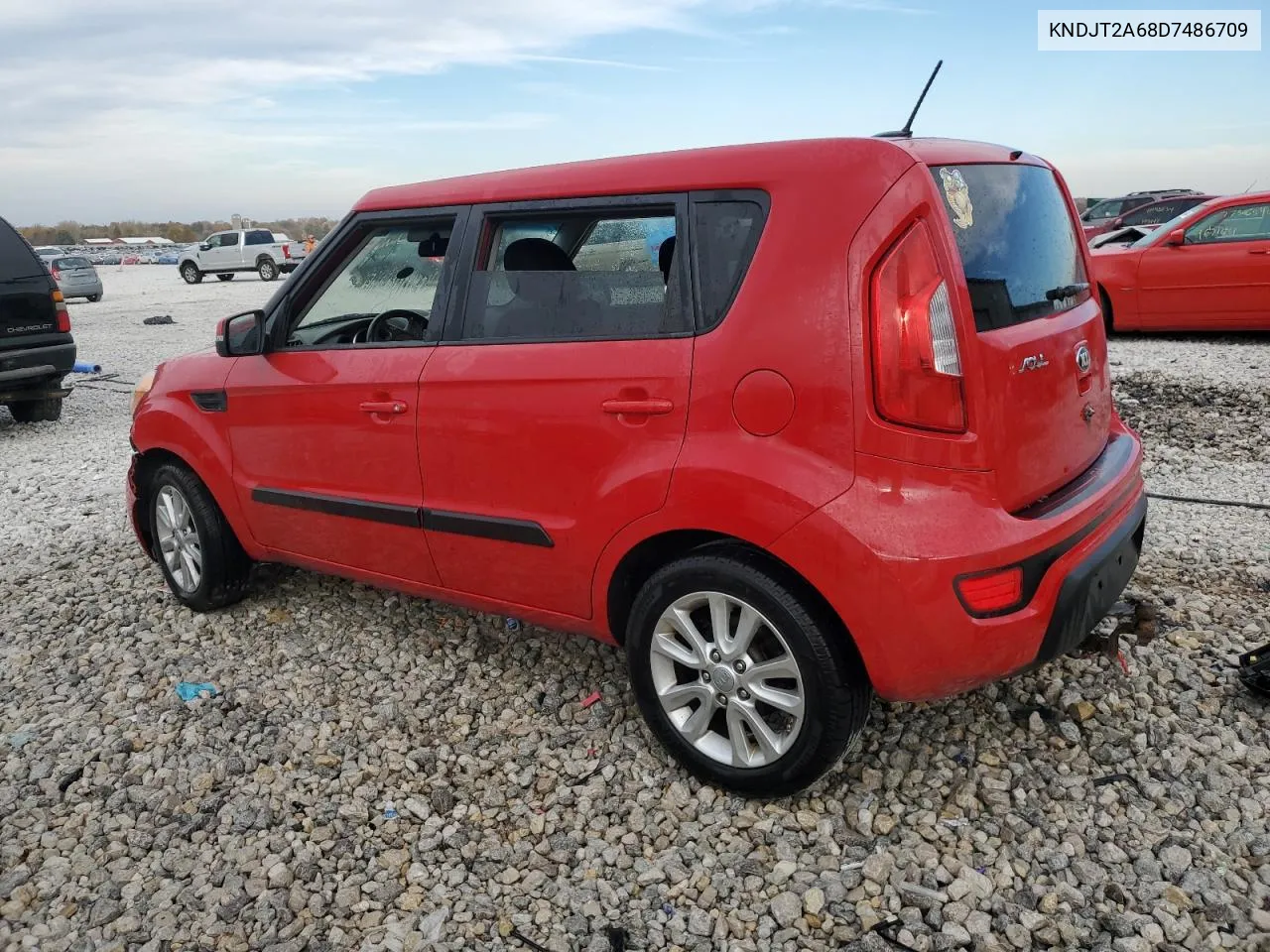 2013 Kia Soul + VIN: KNDJT2A68D7486709 Lot: 76897944