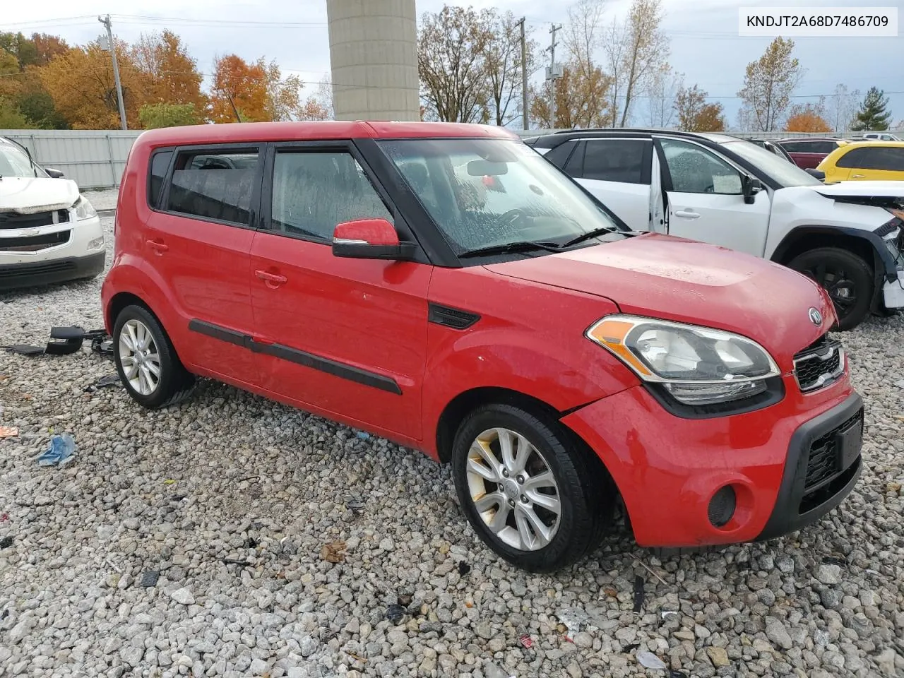 2013 Kia Soul + VIN: KNDJT2A68D7486709 Lot: 76897944