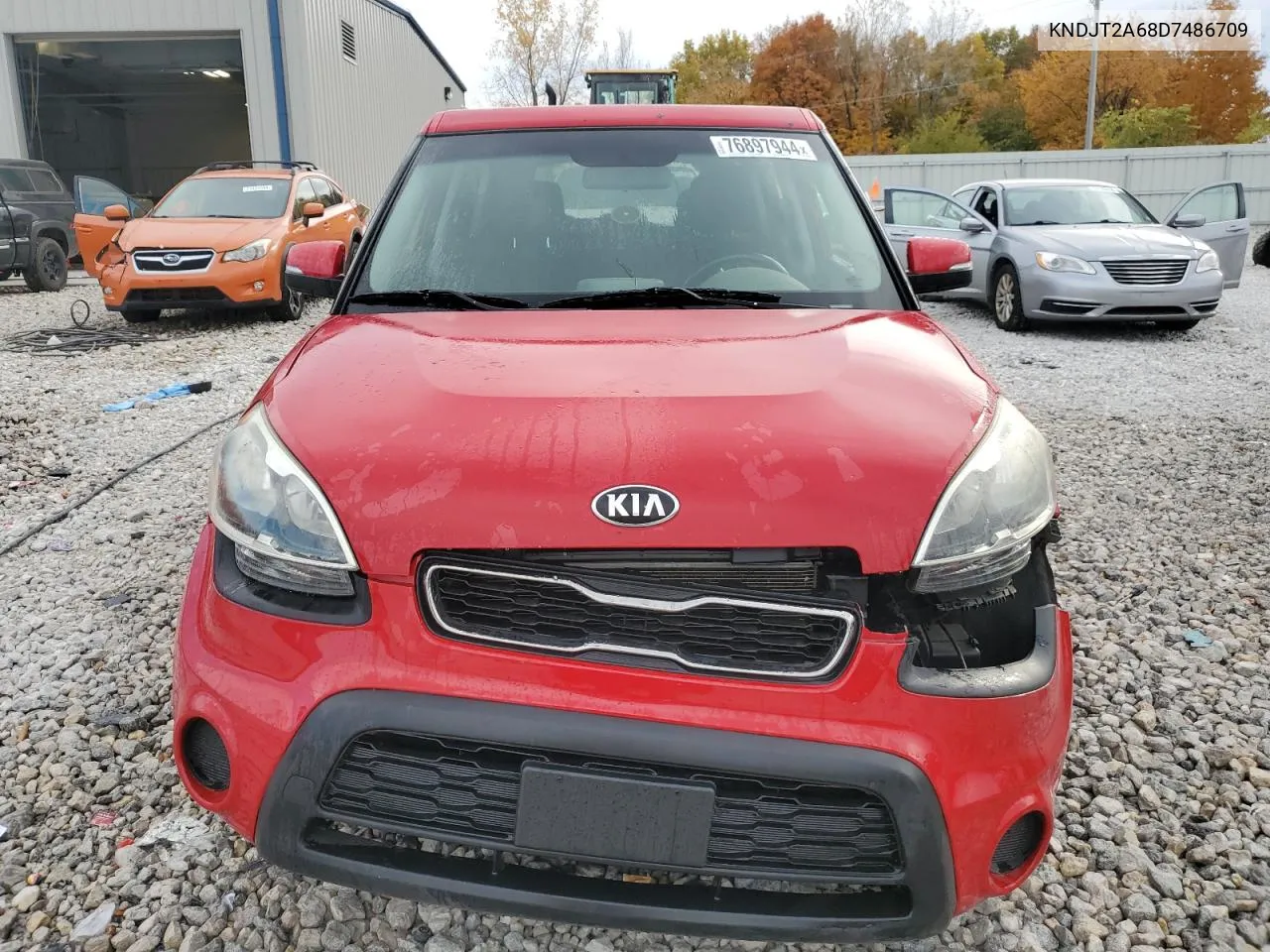 2013 Kia Soul + VIN: KNDJT2A68D7486709 Lot: 76897944