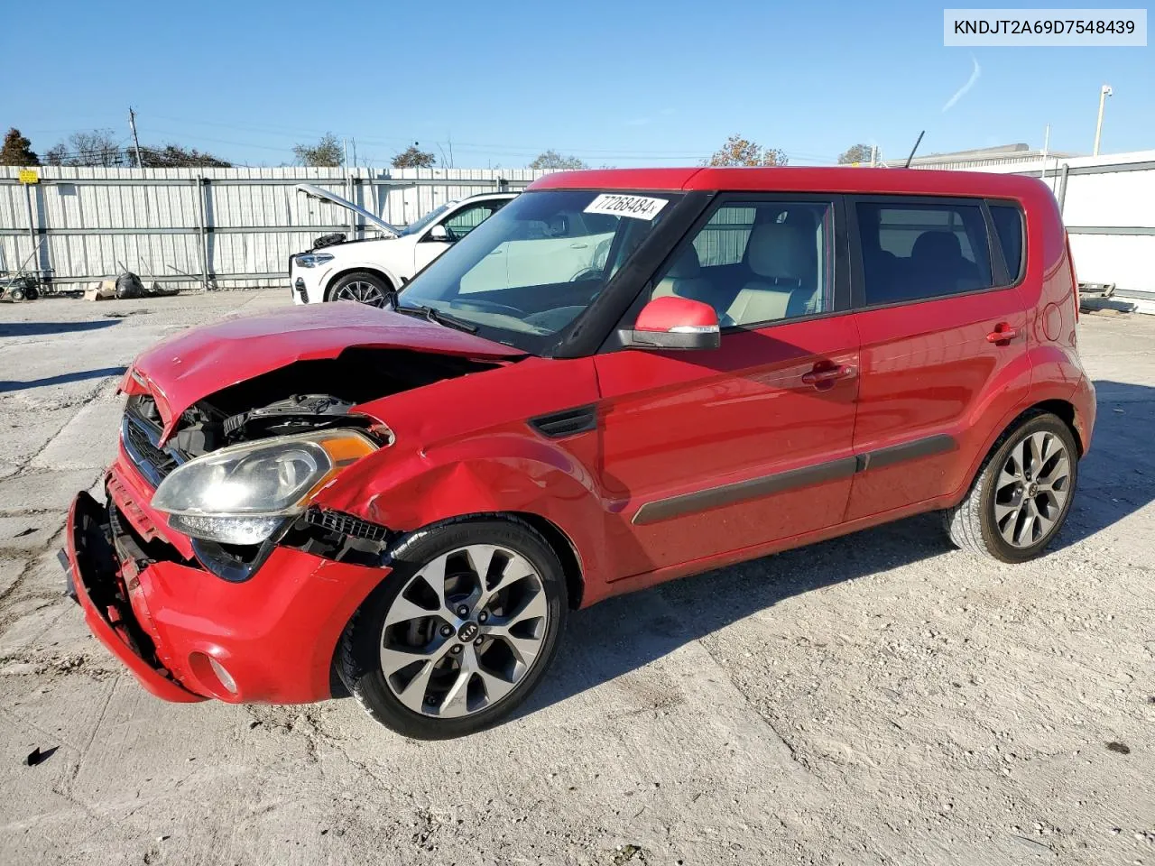 2013 Kia Soul + VIN: KNDJT2A69D7548439 Lot: 77268484