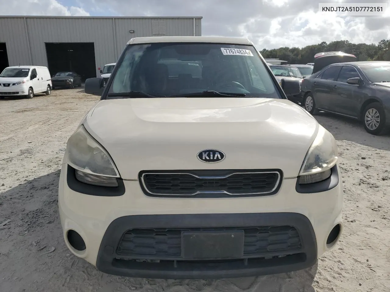 2013 Kia Soul VIN: KNDJT2A51D7772151 Lot: 77674834