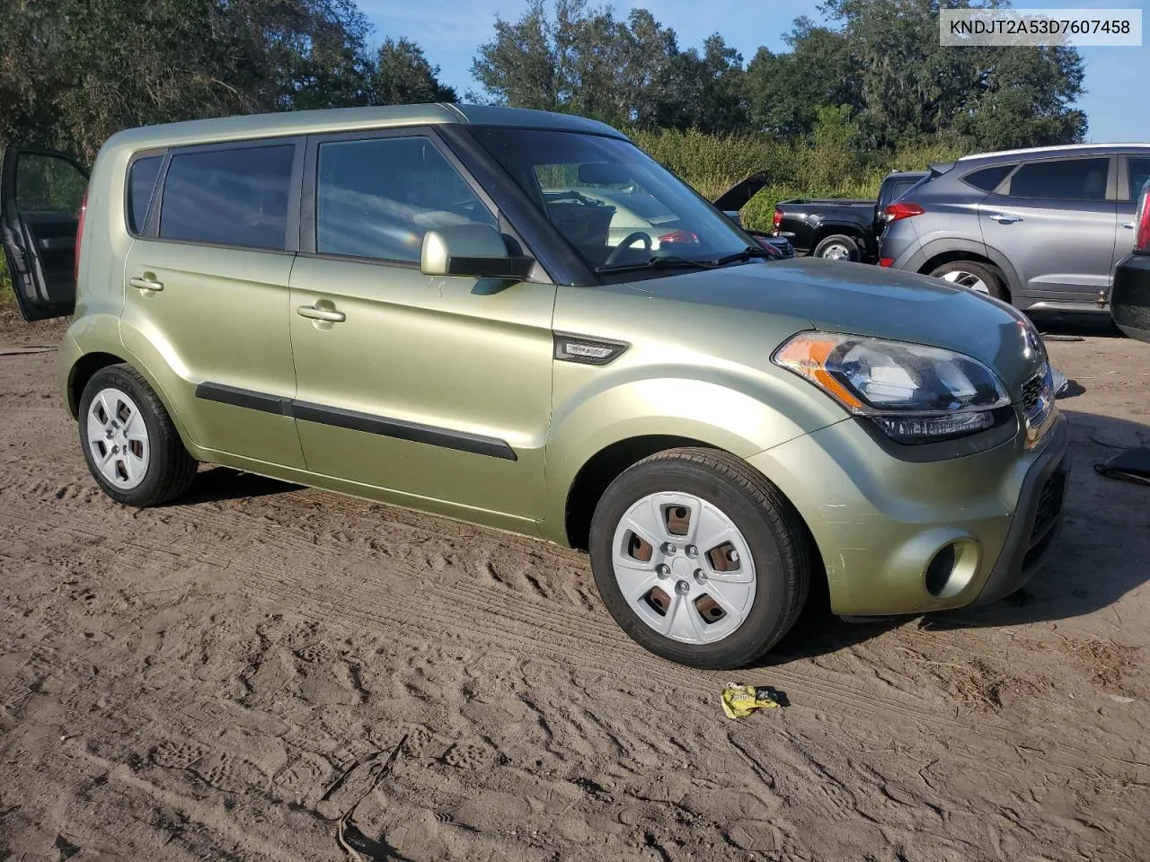 2013 Kia Soul VIN: KNDJT2A53D7607458 Lot: 78107614