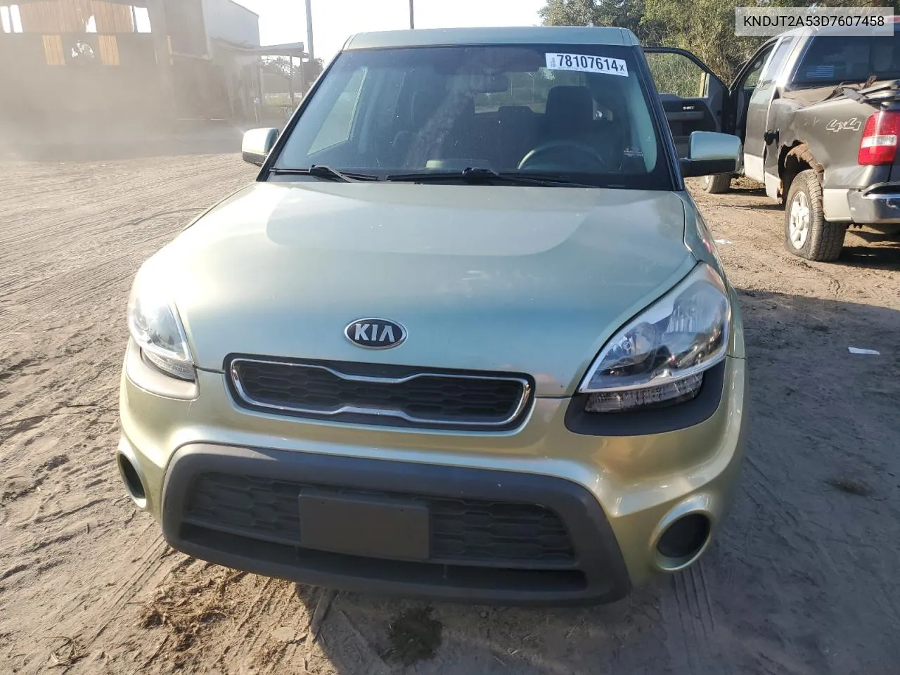 2013 Kia Soul VIN: KNDJT2A53D7607458 Lot: 78107614