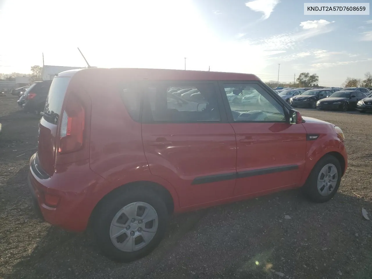 2013 Kia Soul VIN: KNDJT2A57D7608659 Lot: 78187414