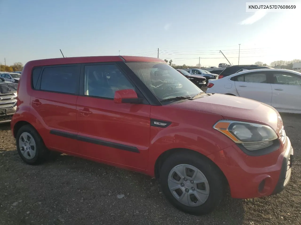 2013 Kia Soul VIN: KNDJT2A57D7608659 Lot: 78187414