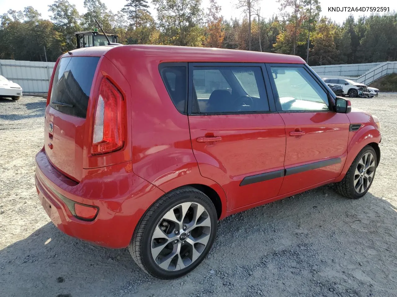 2013 Kia Soul + VIN: KNDJT2A64D7592591 Lot: 78587704