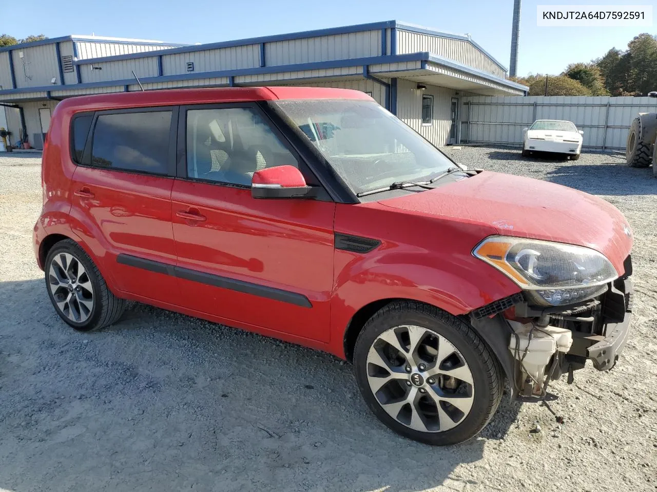 2013 Kia Soul + VIN: KNDJT2A64D7592591 Lot: 78587704