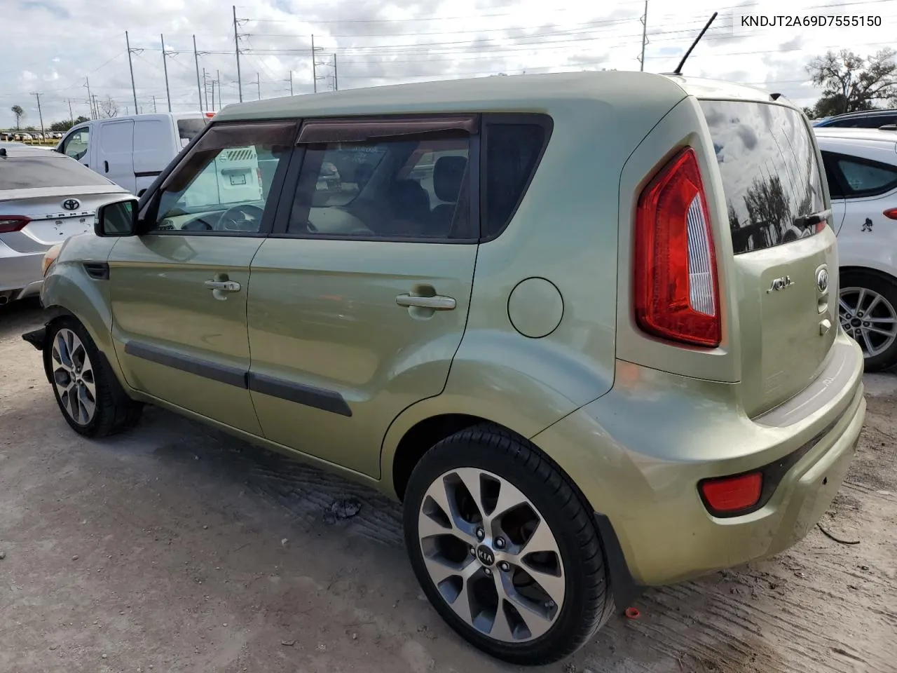 2013 Kia Soul + VIN: KNDJT2A69D7555150 Lot: 78798814