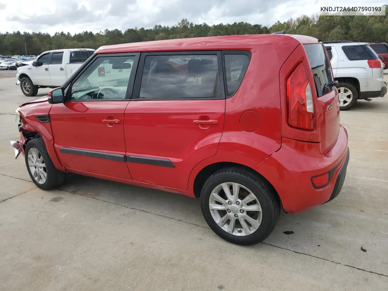 2013 Kia Soul + VIN: KNDJT2A64D7590193 Lot: 79023904