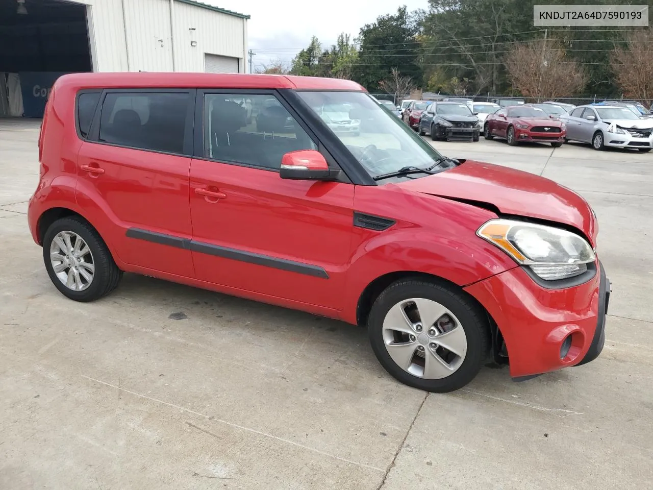 2013 Kia Soul + VIN: KNDJT2A64D7590193 Lot: 79023904