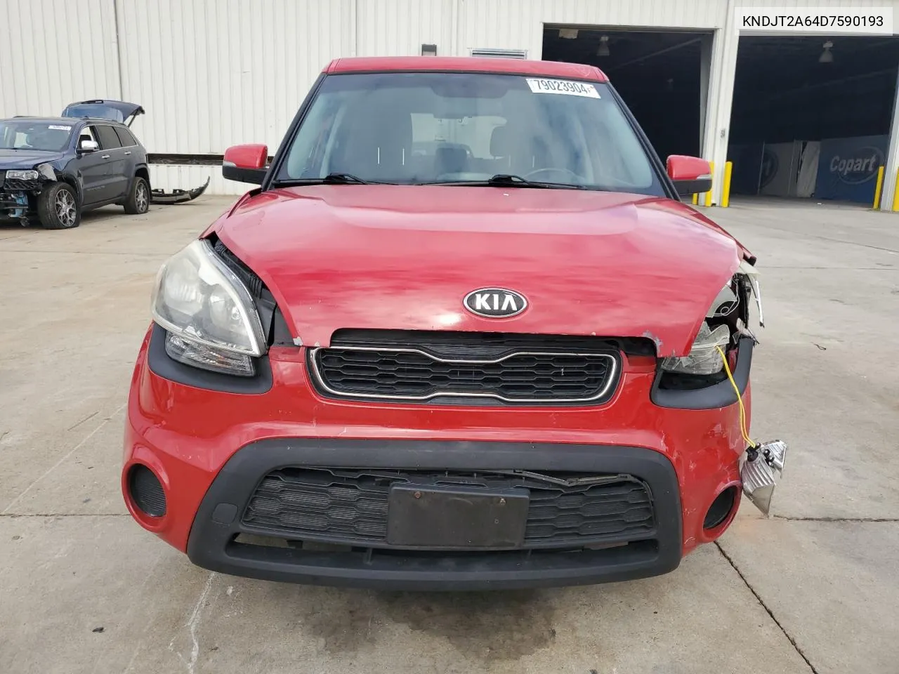 2013 Kia Soul + VIN: KNDJT2A64D7590193 Lot: 79023904