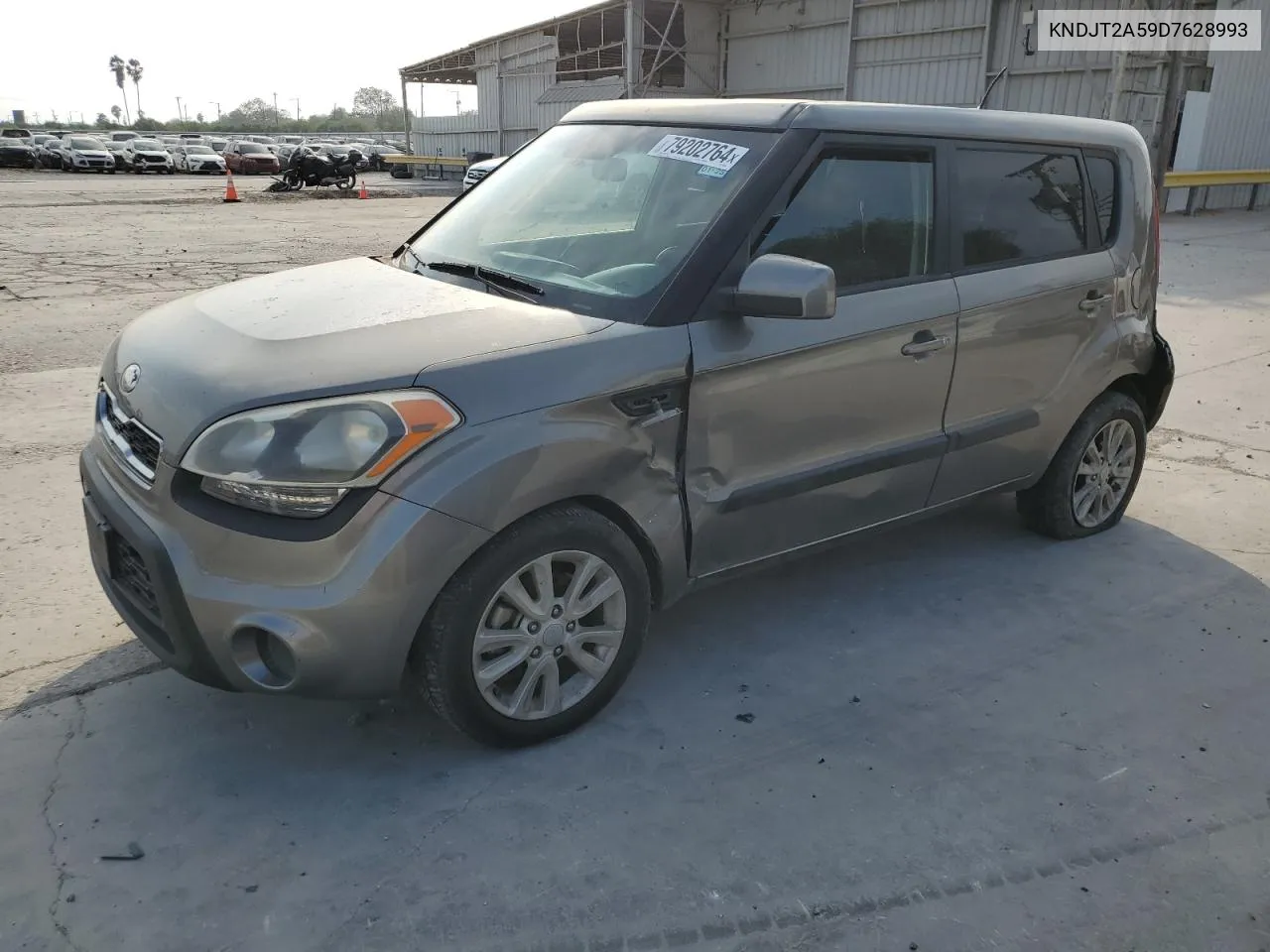 2013 Kia Soul VIN: KNDJT2A59D7628993 Lot: 79202764