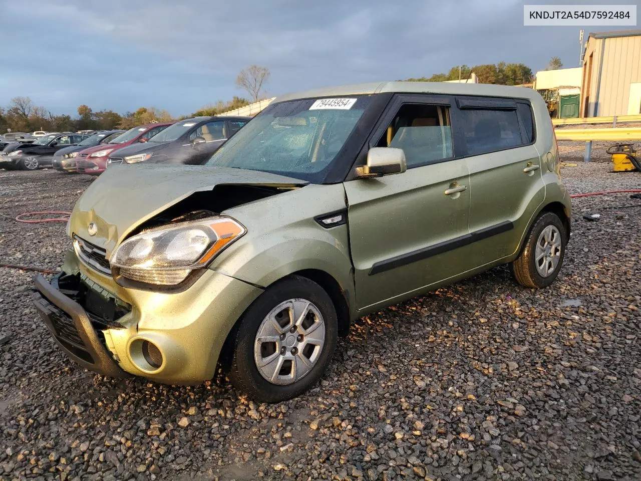 2013 Kia Soul VIN: KNDJT2A54D7592484 Lot: 79445954