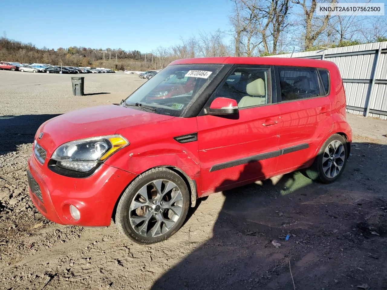 2013 Kia Soul + VIN: KNDJT2A61D7562500 Lot: 79720464